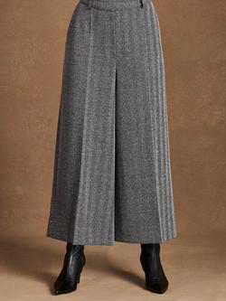 Ro&Zo Herringbone Culottes, Grey, Grey