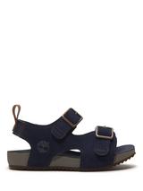 Timberland Kids' Castle Island Open Toe Sandals, Dk Blue Suede