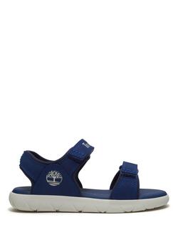Timberland Kids' Perkins Row Synthetic Open Toe Sandals, Blue, Blue