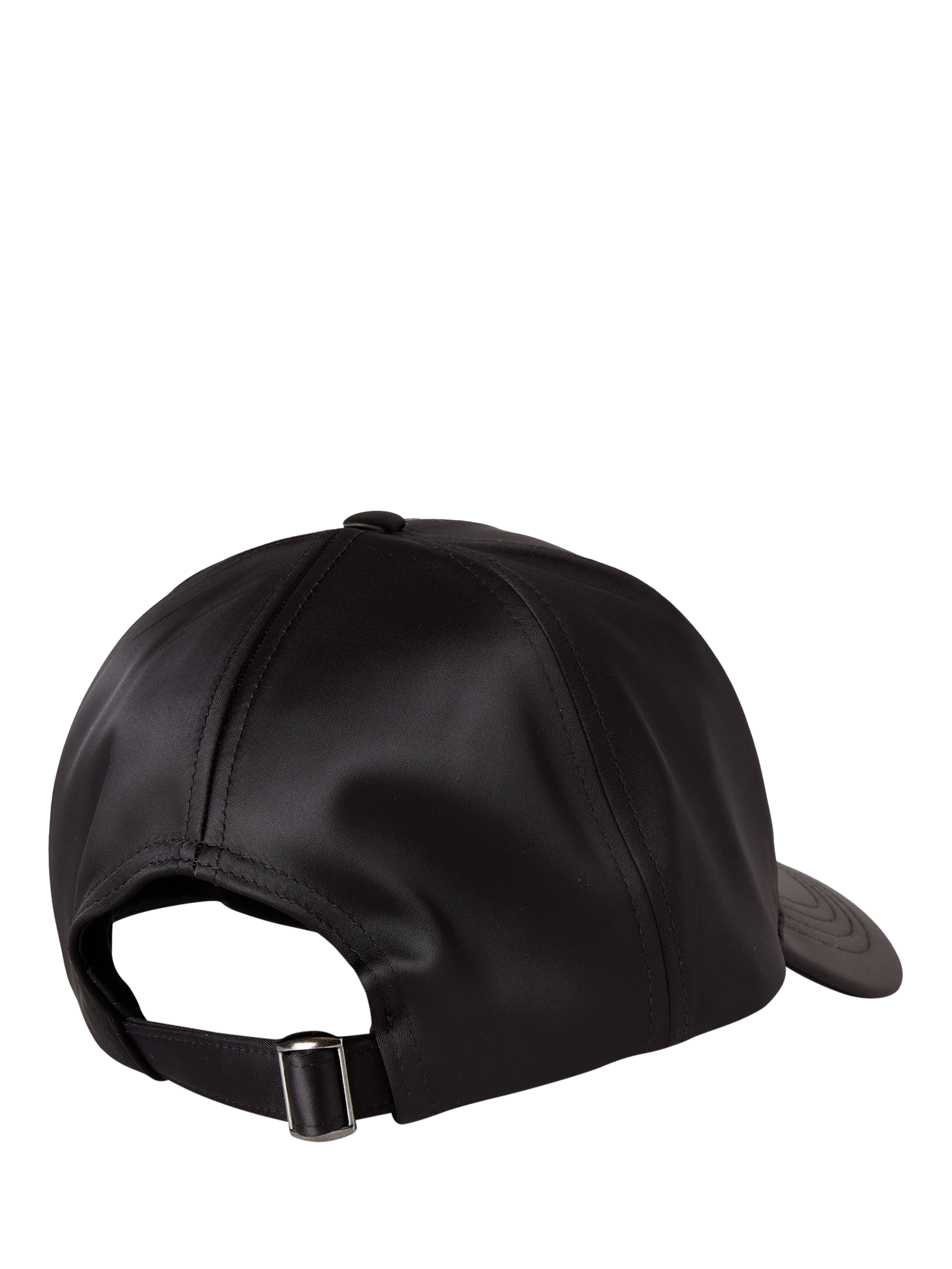 Product image 2 of 3, which shows Benetton 3D Embroidered Logo Baseball Hat , Black, One Size