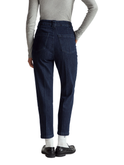 Benetton Slim Fit Chino Trousers, Blue - view 2, Blue