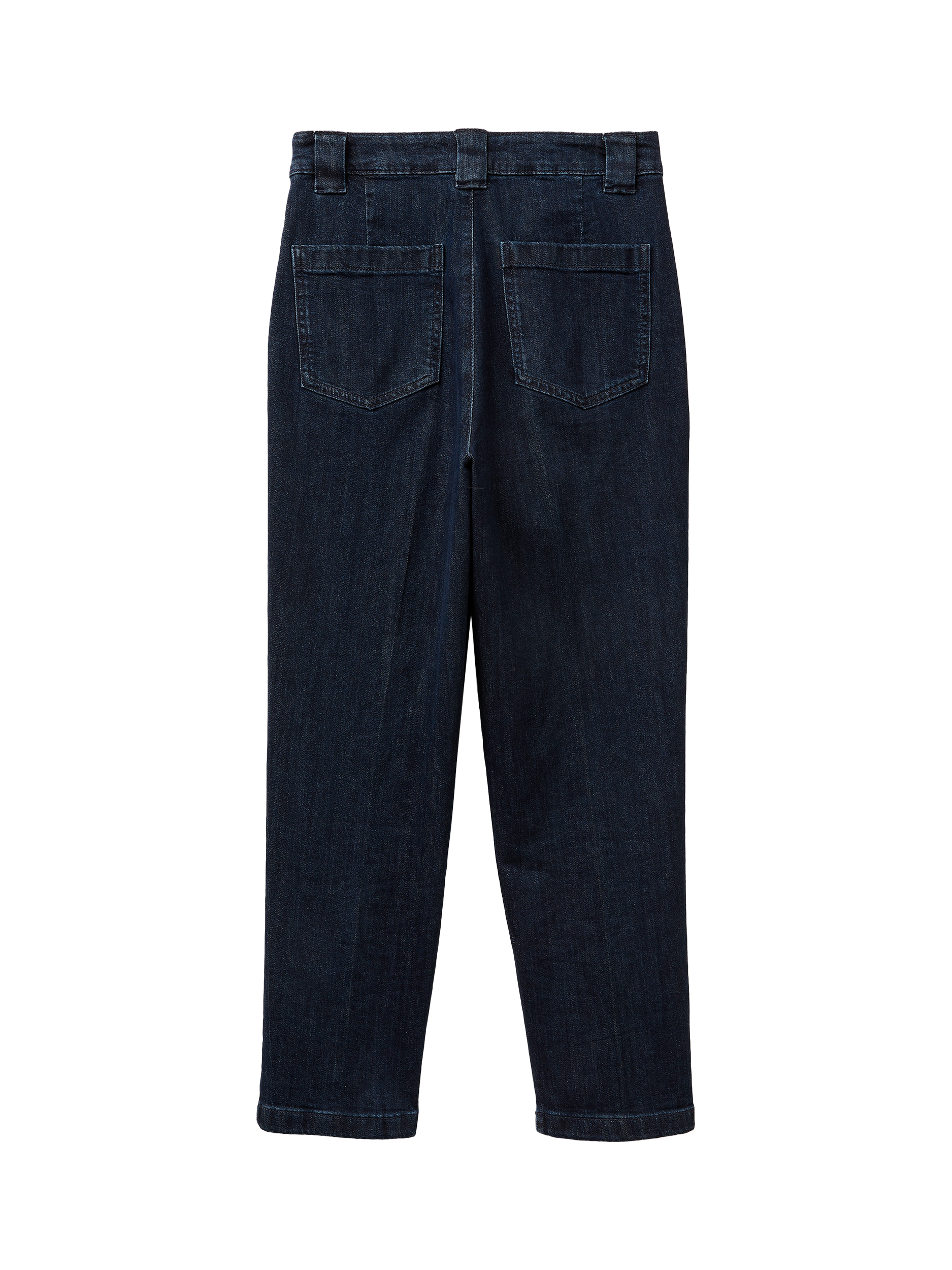 Product image 5 of 5, which shows Benetton Slim Fit Chino Trousers, Blue, 8