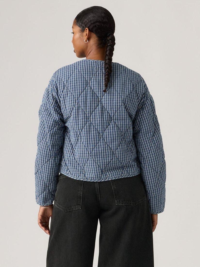 Product image 2 of 2, which shows Levi's Rue Liner Quilted Jacket, Little Tiny Windows, S