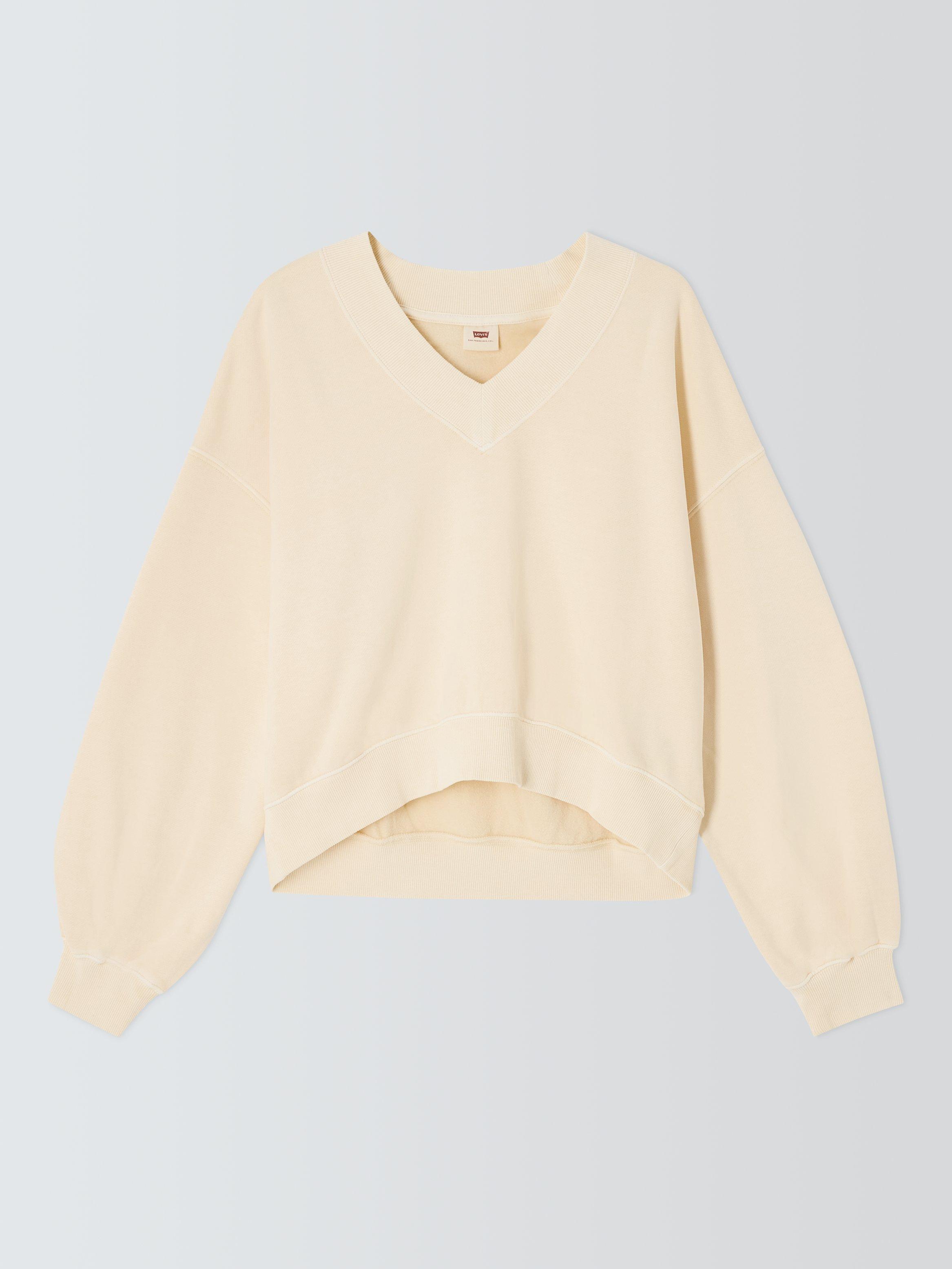Product image 1 of 1, which shows Levi's Vintage V-Neck Jumper, Rutabaga, XS
