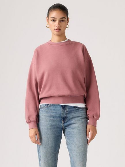 Levi's Vintage Boxy Sweatshirt, Crushed Berry, Crushed Berry