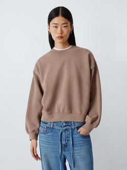 Levi's Vintage Boxy Sweatshirt, Crushed Berry, Taupe