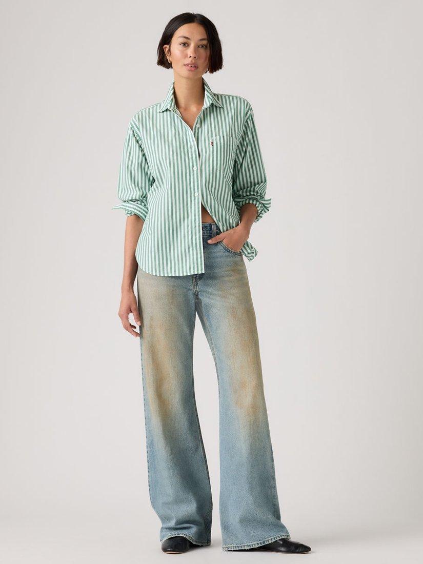 Product image 1 of 4, which shows Levi's Loose Bootcut Jeans, Off Racing, 26