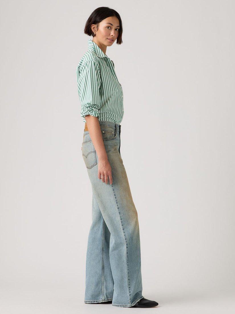 Product image 2 of 4, which shows Levi's Loose Bootcut Jeans, Off Racing, 26