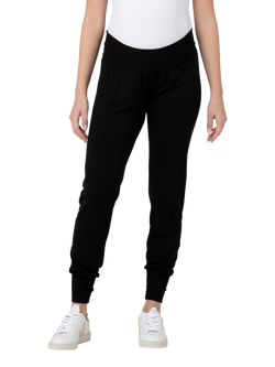 Ripe Jersey Lounge Maternity Trousers, Black, Black