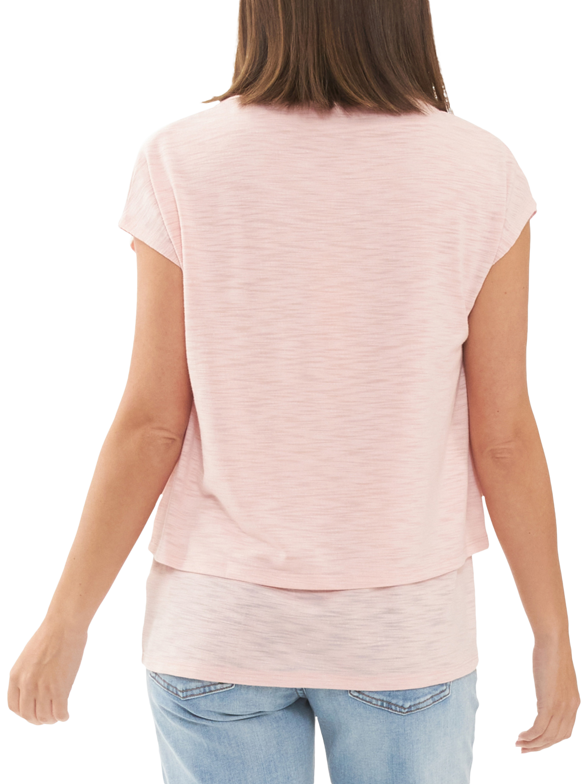 Product image 5 of 7, which shows Ripe Jazmin Nursing Top, Soft Pink, XS