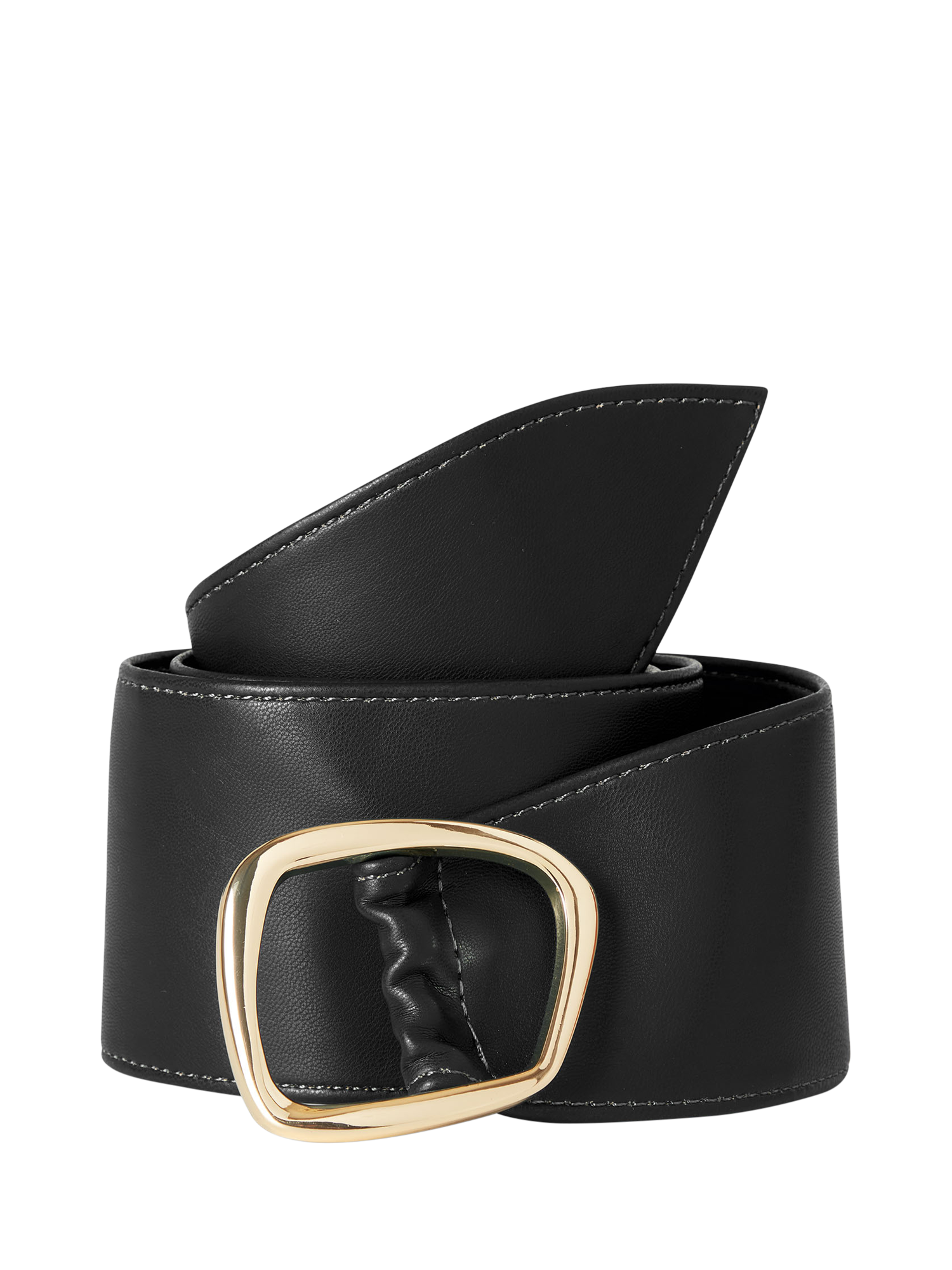Benetton High Waist Belt, Black