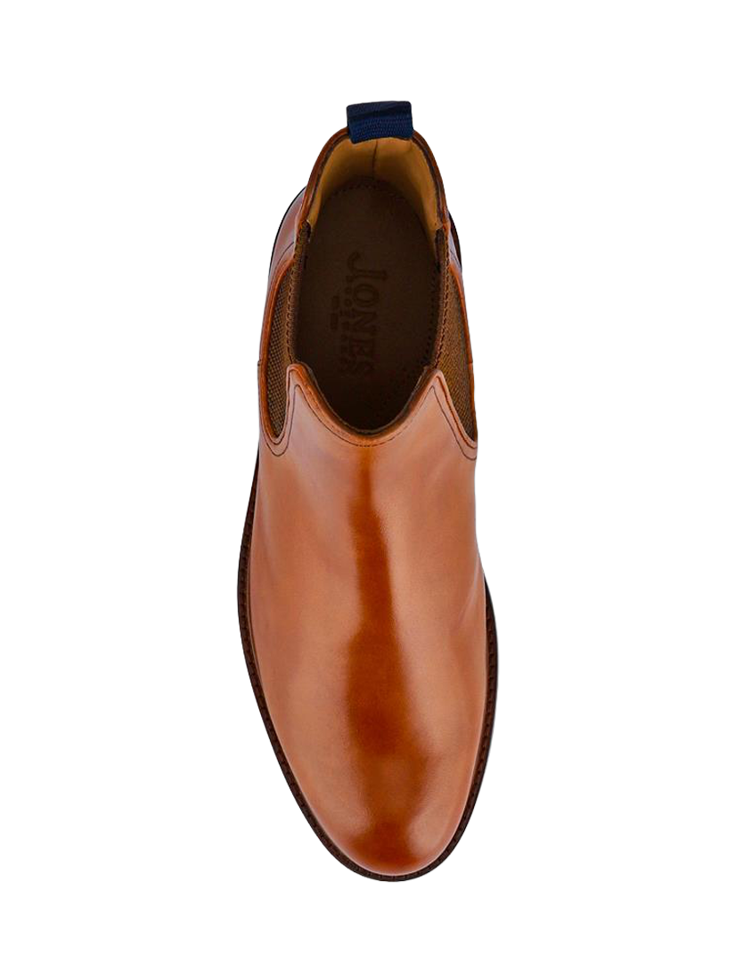Product image 5 of 6, which shows Jones Bootmaker Eastbourne Leather Chelsea Boots, Tan, 6
