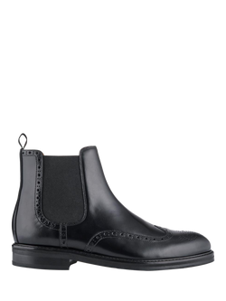 Jones Bootmaker Fieldstone Leather Chelsea Boots, Black