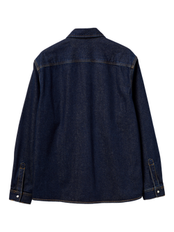 Benetton Cotton Regular Fit Overshirt - view 2, Blue