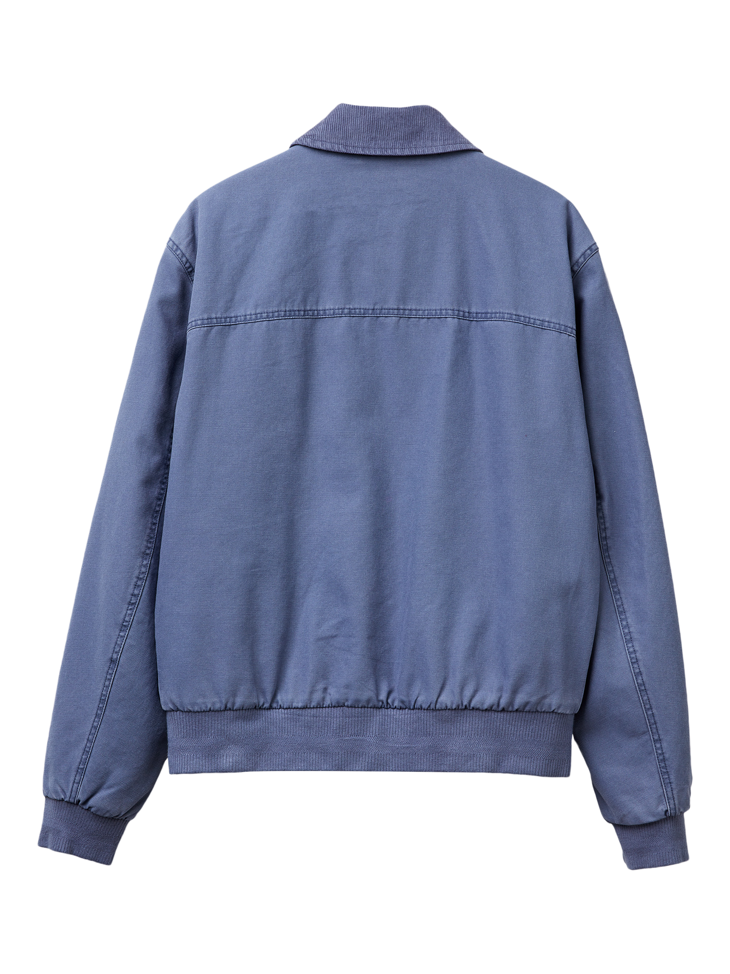 Product image 2 of 2, which shows Benetton Cotton Bomber Jacket, Blue, L