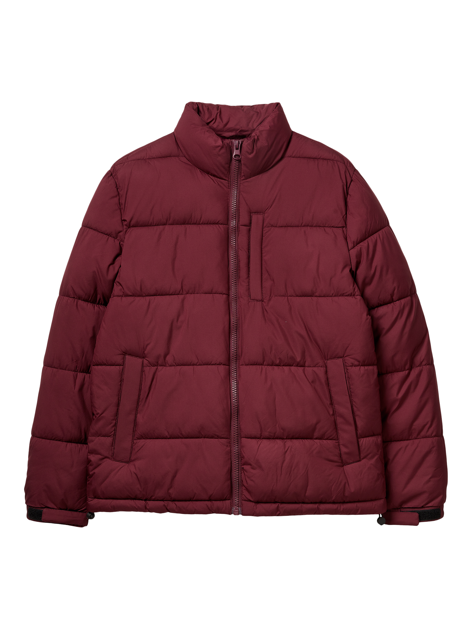 Product image 1 of 2, which shows Benetton Puffer Jacket, Red, S
