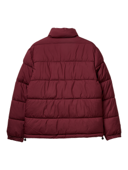 Benetton Puffer Jacket, Red - view 2, Red
