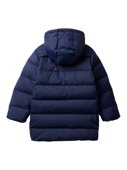 Benetton Kids' Puffer Jacket, Blue - view 2, Blue