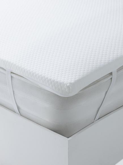 John Lewis Specialist Support 5-Zone Aurora® Foam Mattress Topper, White