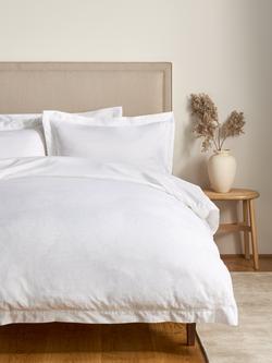 John Lewis Kaia Jacquard Duvet Cover Set, White - view 2, White