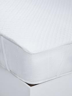 John Lewis Memory Foam Mattress Topper, White