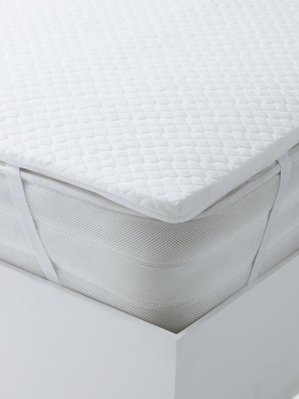 John Lewis Specialist Support 3-Zone Memory Foam Mattress Topper, White