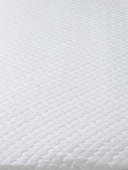 John Lewis Specialist Support 3-Zone Memory Foam Mattress Topper - view 2, White