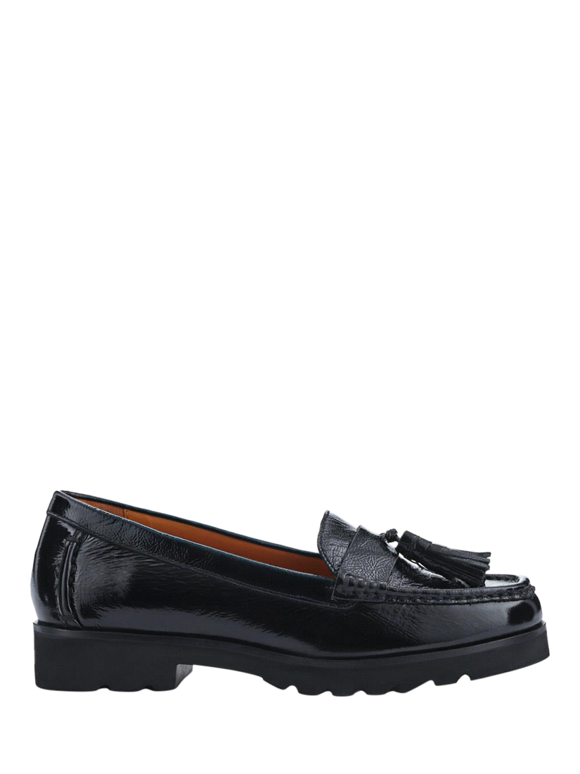 Product image 1 of 5, which shows Jones Bootmaker Geranium2 Patent Leather Loafers, Black Patent, 7