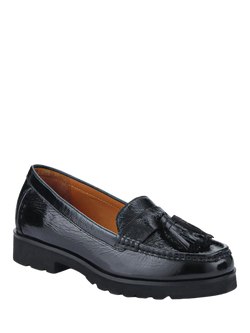 Jones Bootmaker Geranium2 Patent Leather Loafers, Black Patent - view 2, Black Patent
