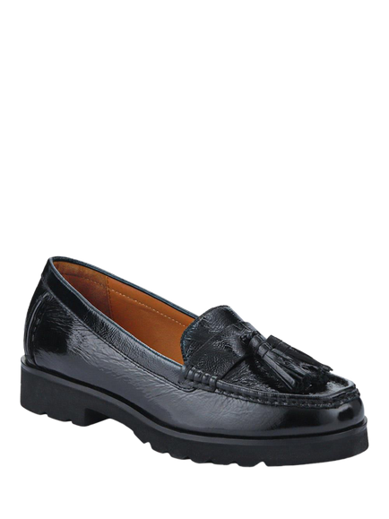 Jones Bootmaker Geranium2 Patent Leather Loafers, Black Patent - view 2, Black Patent