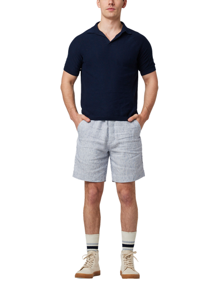 Peregrine Alma Polo Shirt, Navy - view 2, Navy