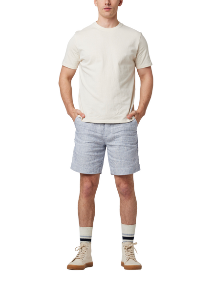 Peregrine Heavyweight Cotton Regular Fit Short Sleeve T-Shirt, Off-White - view 2, Off-white