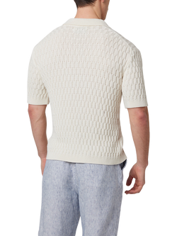 Peregrine Cove Knitted Shirt, White - view 2, White