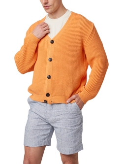 Peregrine River Cardigan, Apricot, Apricot