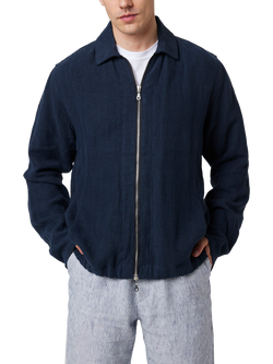 Peregrine Windsor Bomber Jacket, Navy, Navy