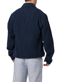 Peregrine Windsor Bomber Jacket, Navy - view 2, Navy