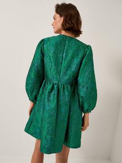 Monsoon Jolene Smock Mini Dress - view 2, Green