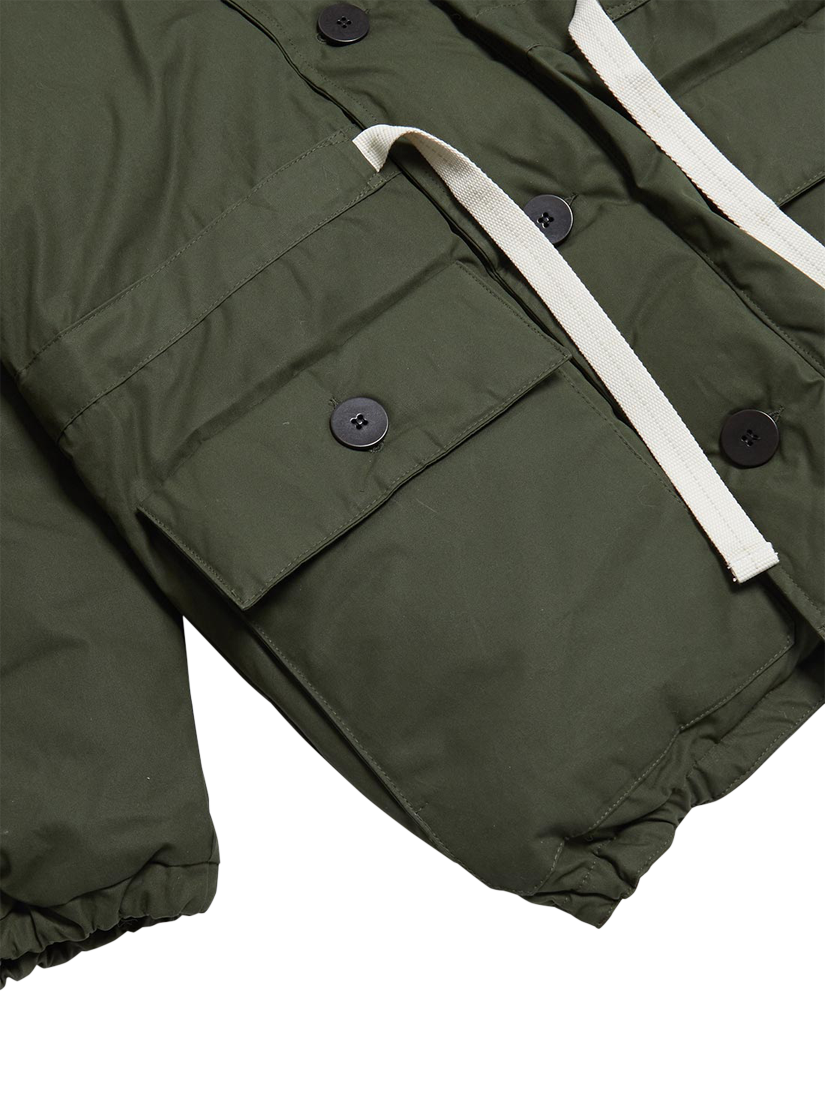 Product image 5 of 6, which shows Nigel Cabourn Everest Parka Jacket, Olive, 48R