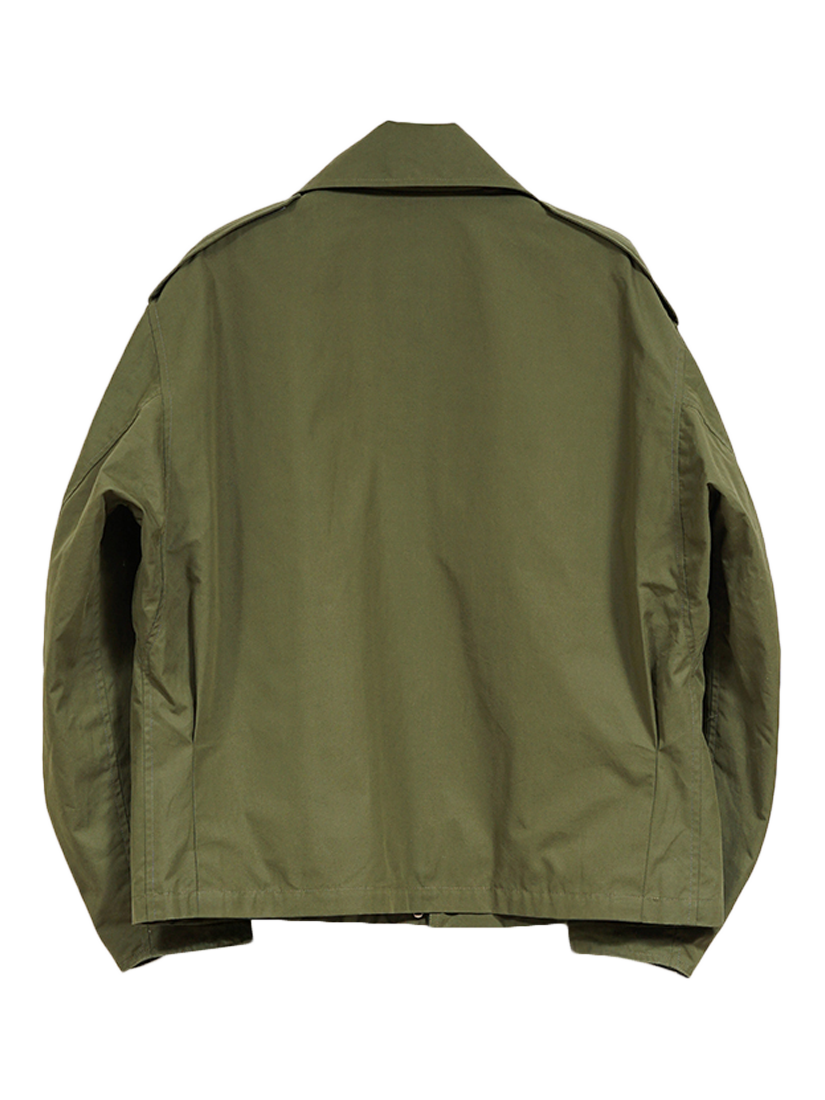 Product image 2 of 4, which shows Nigel Cabourn RAF Utility Jacket, Olive, 46R