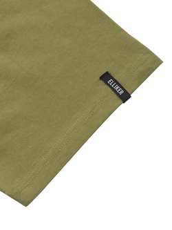 ELLIKER Rill Bug Cotton Regular Fit T-Shirt - view 2, Khaki