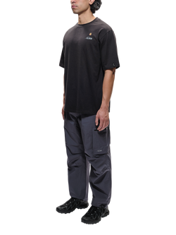 ELLIKER Rill Bug Cotton Regular Fit T-Shirt, Black