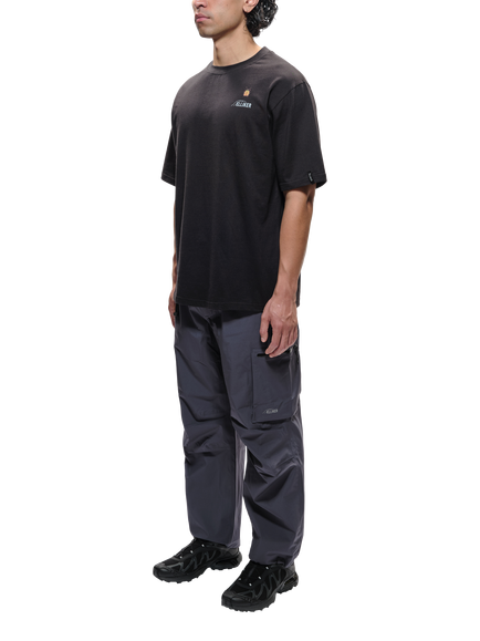 ELLIKER Rill Bug Cotton Regular Fit T-Shirt, Black