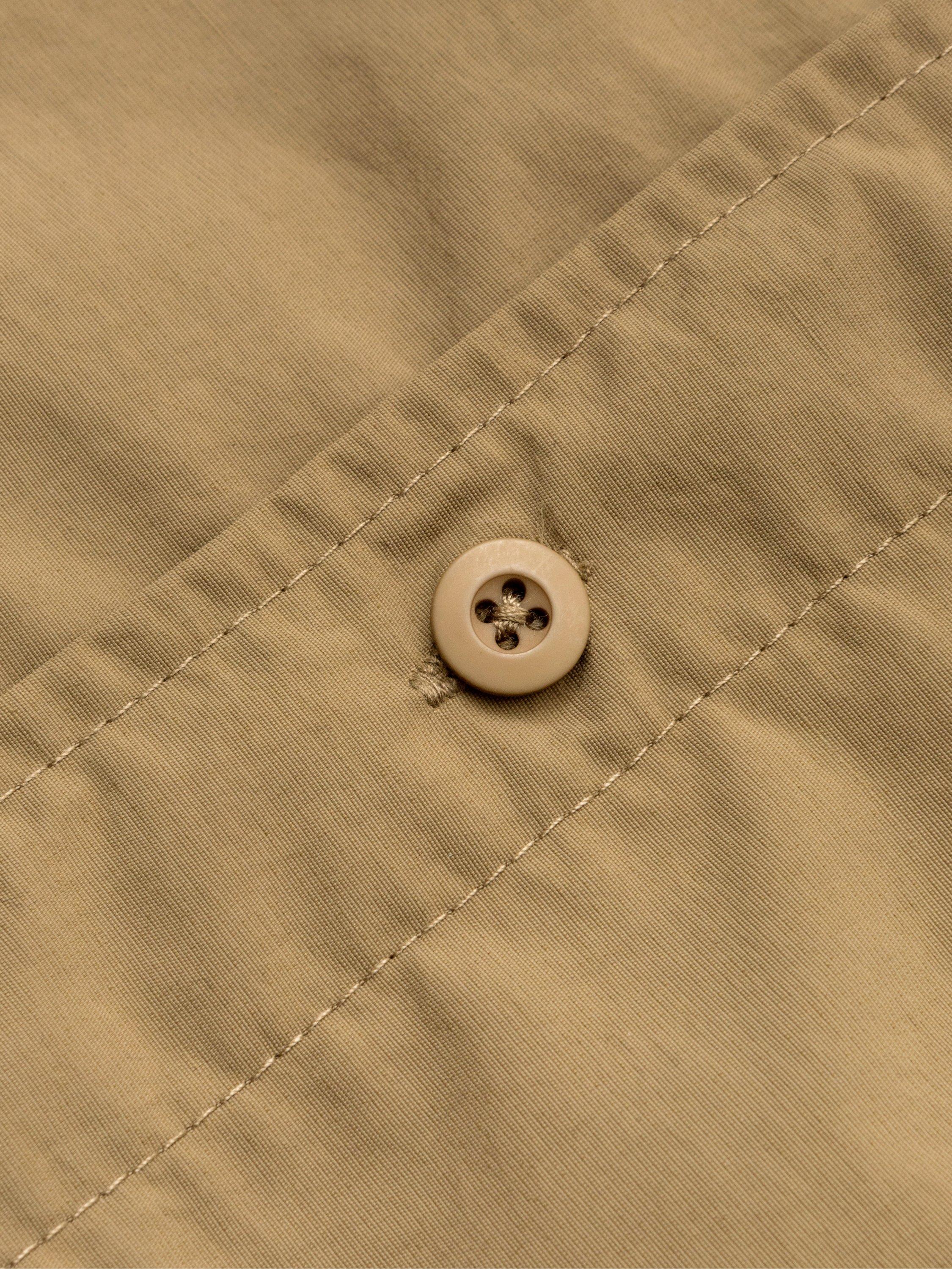 Product image 7 of 8, which shows ELLIKER Craw Long Sleeve Zipper Tech Shirt, Sand, S