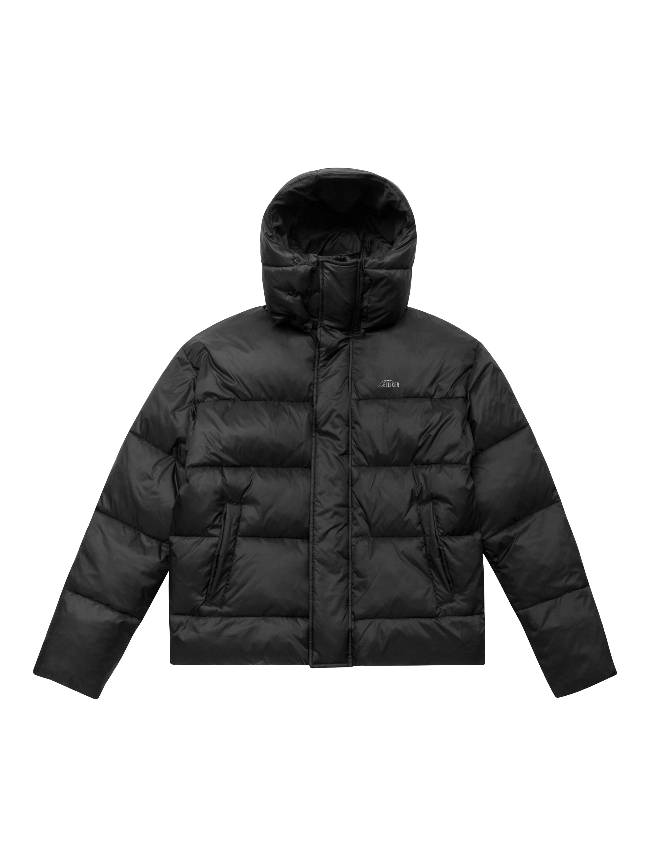 Product image 3 of 9, which shows ELLIKER Kisdon Insulated Puffer Jacket, Black, S