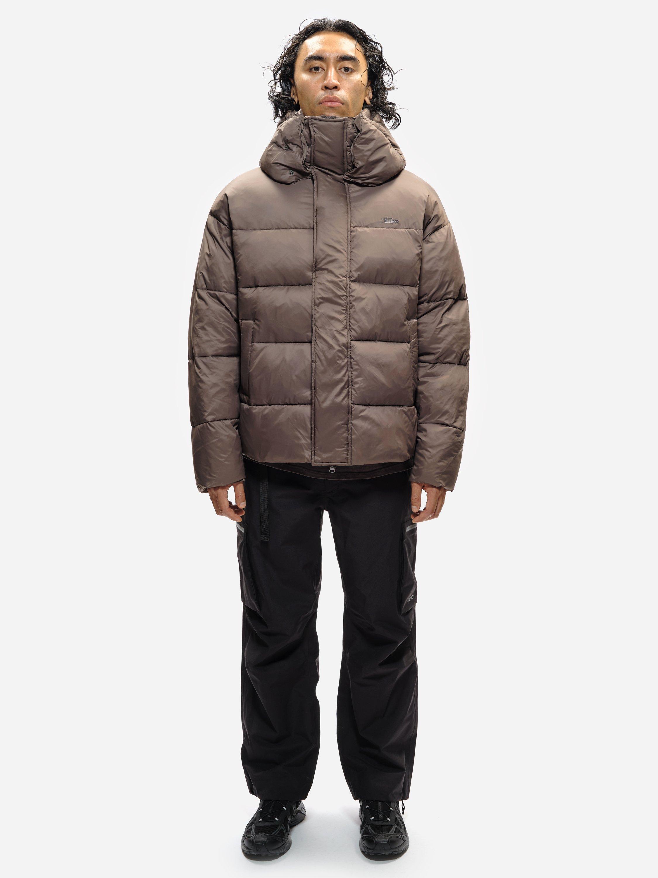 Product image 7 of 9, which shows ELLIKER Kisdon Insulated Puffer Jacket, Brown, S