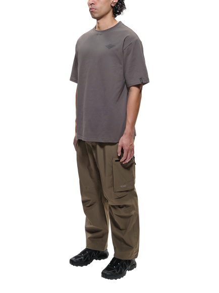 ELLIKER Rill Hill Cotton Regular Fit T-Shirt, Grey