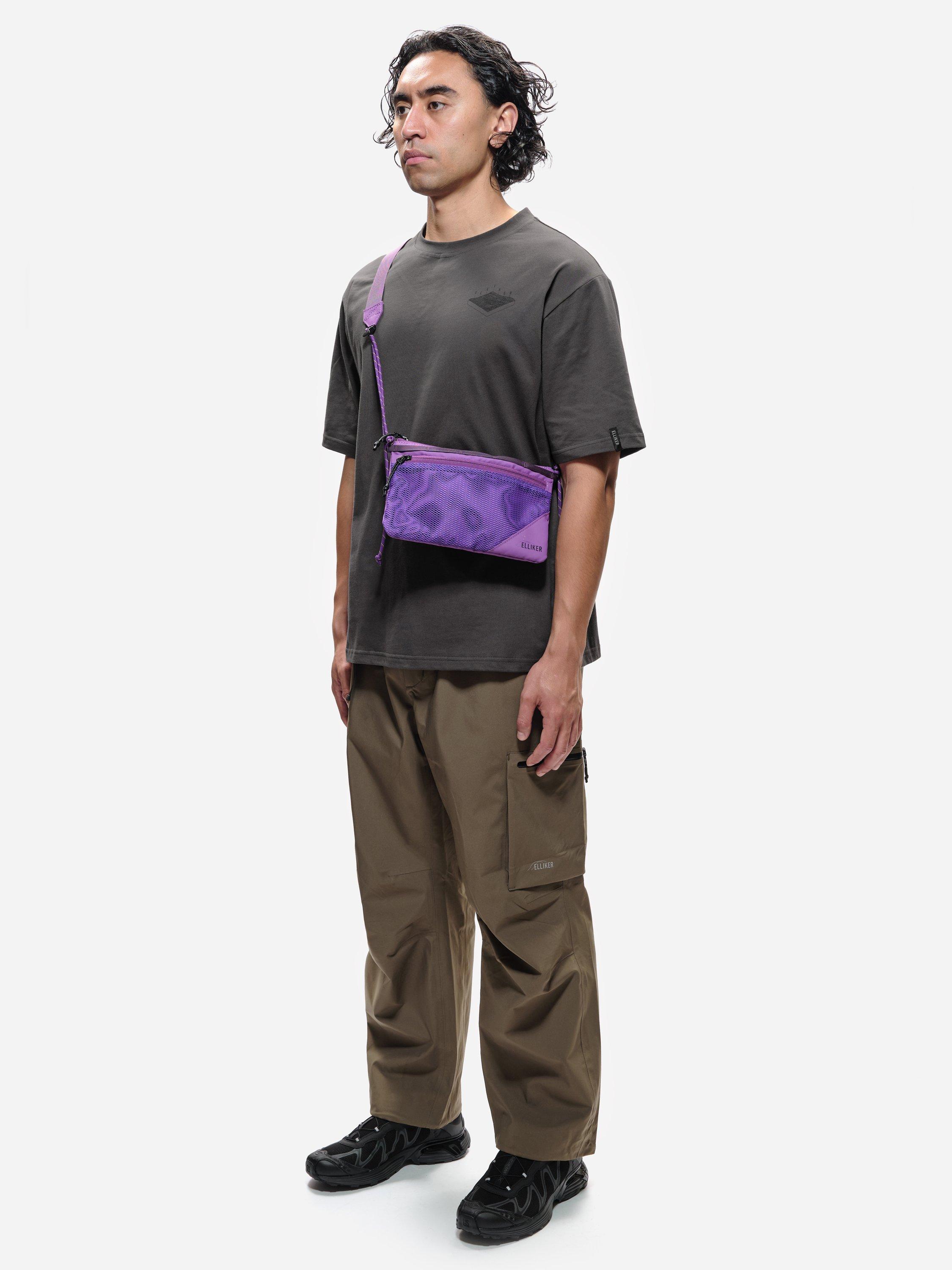 Product image 8 of 9, which shows ELLIKER Rill Hill Cotton Regular Fit T-Shirt, Grey, S