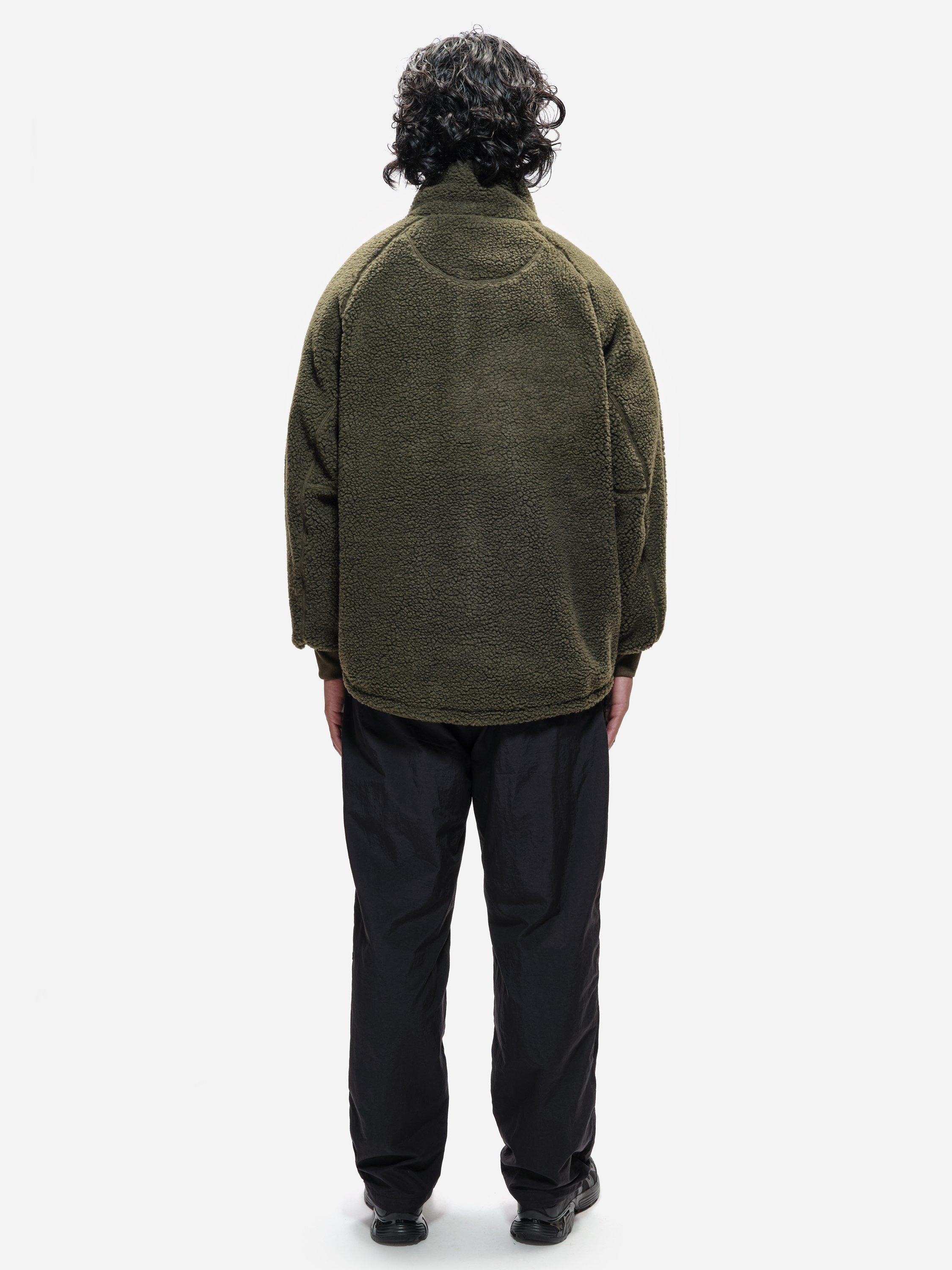 Product image 8 of 11, which shows ELLIKER Keld Sherpa Fleece Jacket, Khaki, S