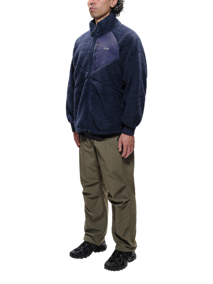 ELLIKER Keld Sherpa Fleece Jacket, Navy
