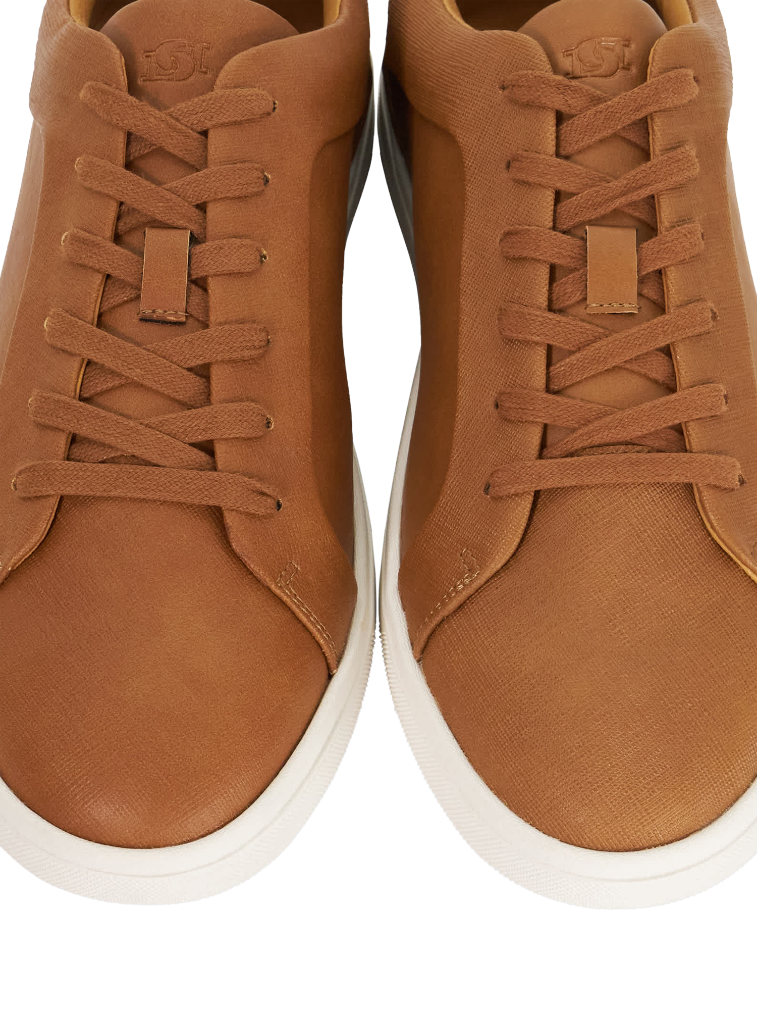 Product image 6 of 6, which shows Dune London Traces Lace Up Trainers, Tan, EU40
